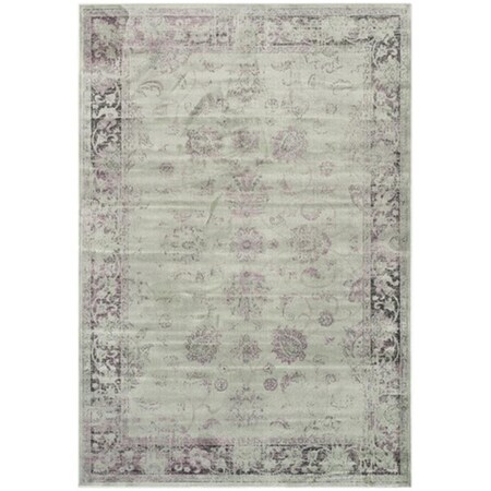 Safavieh Vintage Power Loomed Rectangle Rug- Spruce - Ivory- 5 ft. 3 in. x 7 ft. 6 in. VTG117-2111-5